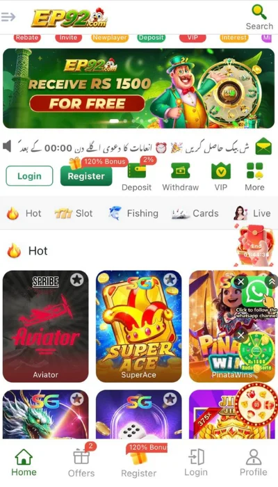 EP92 game install and enjoys features of App