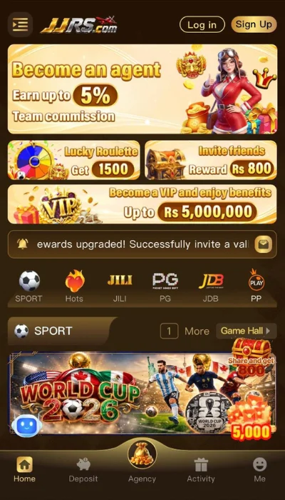 JJRS game download and free claim money