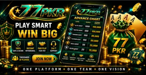 77PKR: winning money app of 2026