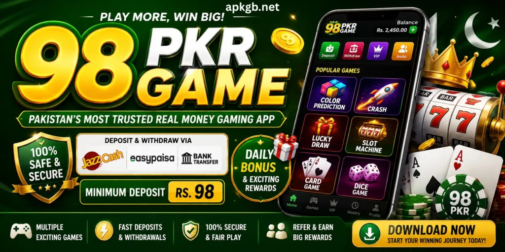98PKR Game APK
