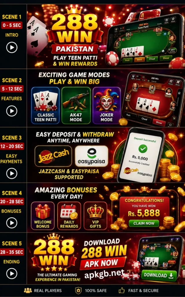 288 win All in one frame