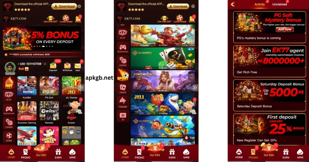 EK11 Games And Bonuses.