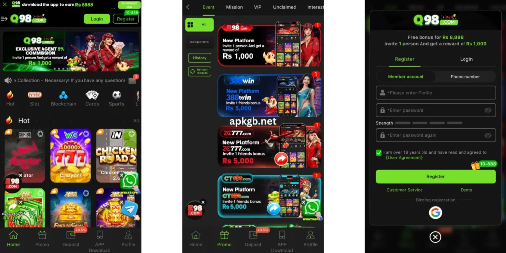 Q988 Game APK